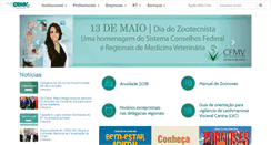 Desktop Screenshot of crmvsc.org.br